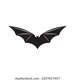 bat icon vector illustration logo design