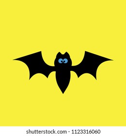 bat icon vector sign