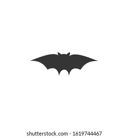 bat Icon vector sign isolated for graphic and web design. bat symbol template color editable on white background.