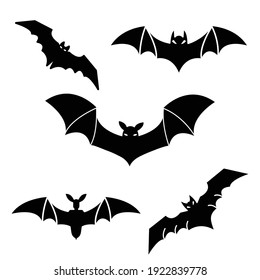 Bat Icon Vector Sign And Symbols On Trendy Design.