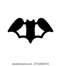 Bat Icon Vector Symbol Design Illustration