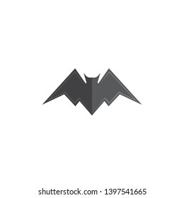 Bat icon for web. Isolated on white background
