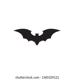 Bat icon for web. Isolated on white background illustration 