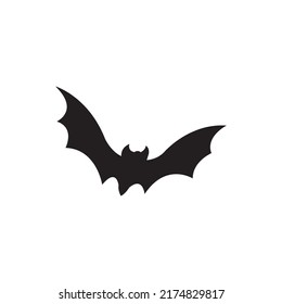 Bat icon for web. Isolated on white background illustration