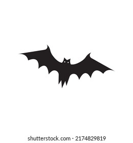 Bat icon for web. Isolated on white background illustration