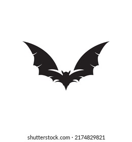 Bat icon for web. Isolated on white background illustration