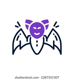 bat icon for your website, mobile, presentation, and logo design.