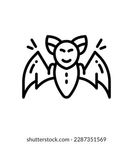 bat icon for your website, mobile, presentation, and logo design.