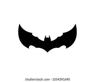 bat ilustration  logo vector
