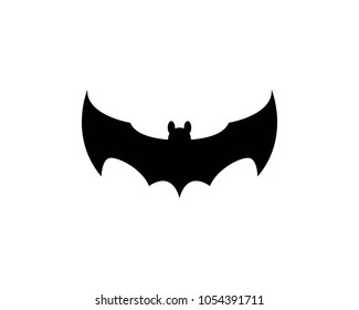 bat ilustration  logo vector