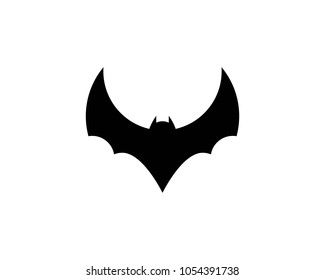 bat ilustration  logo vector