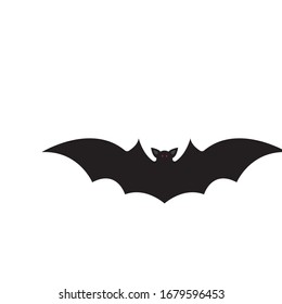 Bat ilustration logo vector template