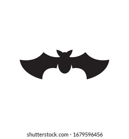 Bat ilustration logo vector template