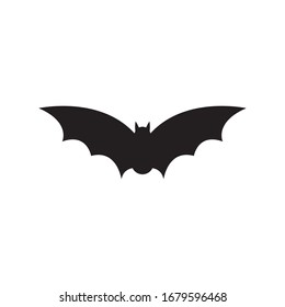 Bat ilustration logo vector template
