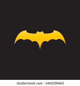 bat ilustration vector icon logo template
