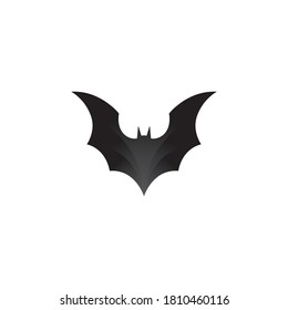 Bat image logo design illustration design