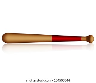 bat isolated on white background