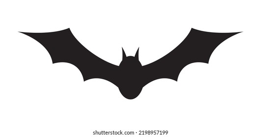 Bat isolated on white background