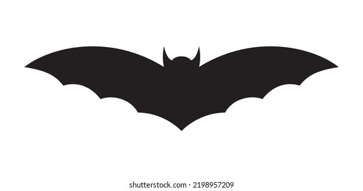 Bat isolated on white background