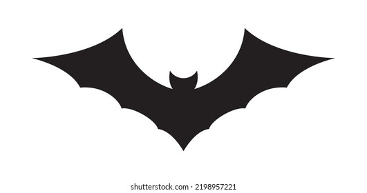 Bat isolated on white background