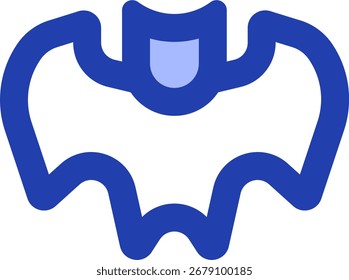 bat line style icon design