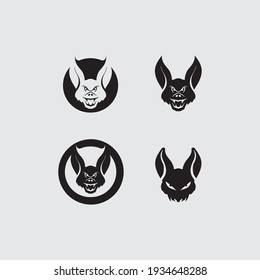 Bat logo animal and vector, wings, black, halloween, vampire, gothic, illustration, design bat icon, nocturnal 