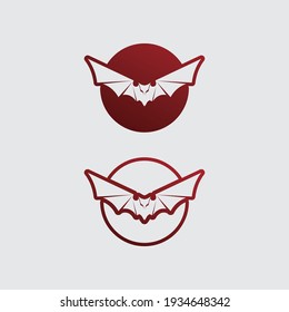 Bat logo animal and vector, wings, black, halloween, vampire, gothic, illustration, design bat icon, nocturnal 