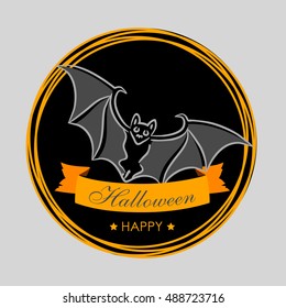 Bat logo dark