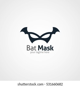 Bat Logo Design Template. Vector Illustration