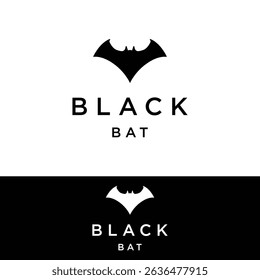 bat logo design with a unique and creative concept.