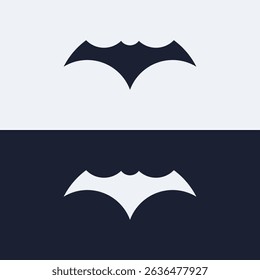 bat logo design with a unique and creative concept.