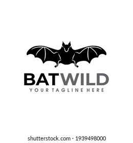 Bat Logo design vector illustration