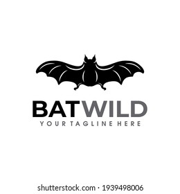 Bat Logo design vector illustration