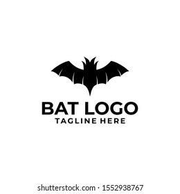 Bat Logo Design Vector Template