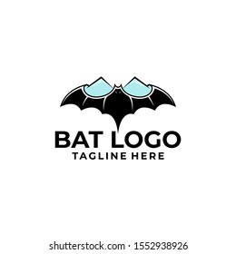 Bat Logo Design Vector Template
