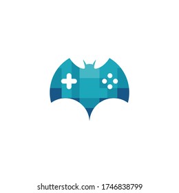 bat logo game with modern technological style