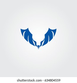 bat logo, icon animal