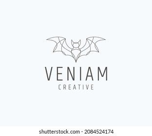 Bat Logo Icon Design Template Vector