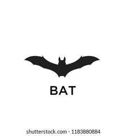 bat logo icon designs vector