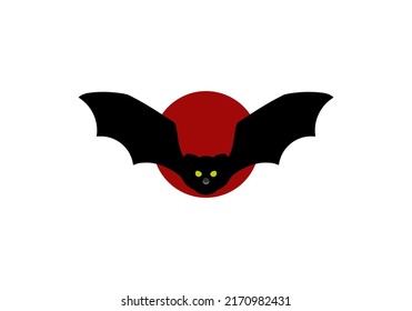 Bat Logo with simple and unique design