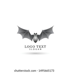 Bat Logo. Symbol & Icon Vector Template.