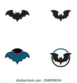 Bat logo and symbol illustration