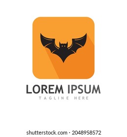 Bat logo and symbol illustration