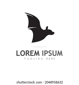 Bat logo and symbol illustration