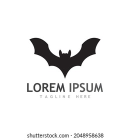 Bat logo and symbol illustration
