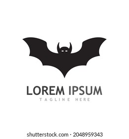 Bat logo and symbol illustration