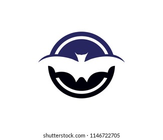 Bat logo template
