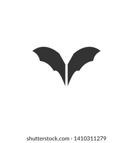 Bat Logo Template Design Vector