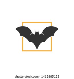 Bat Logo Template Design Vector