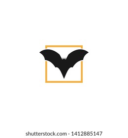 Bat Logo Template Design Vector